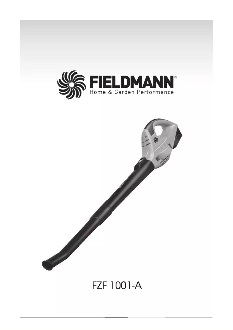 Página 1 del manual Manual de usuario Fieldmann FZF 1001-A