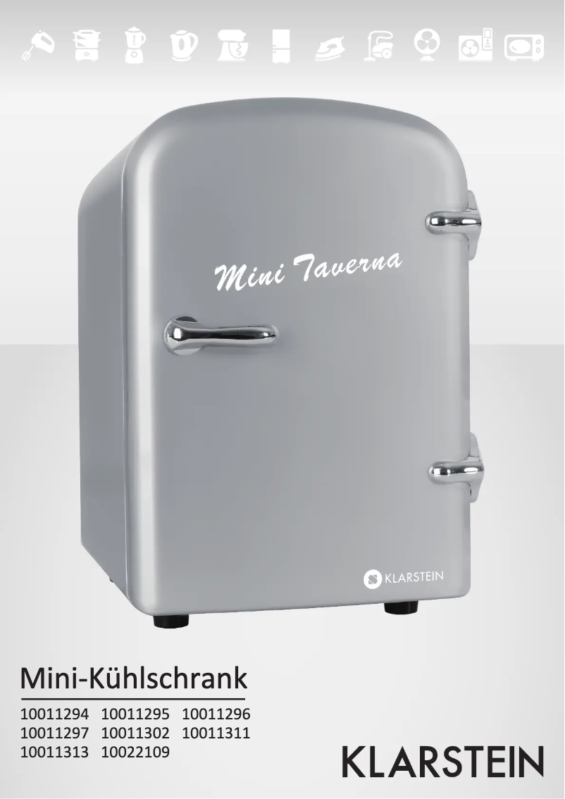 Image de la première page du manuel de l'appareil Mini Taverna