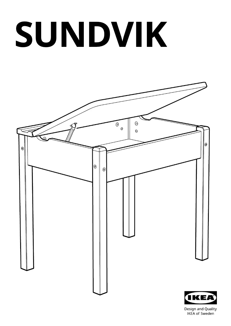 Image de la première page du manuel de l'appareil SUNDVIK 703.883.14