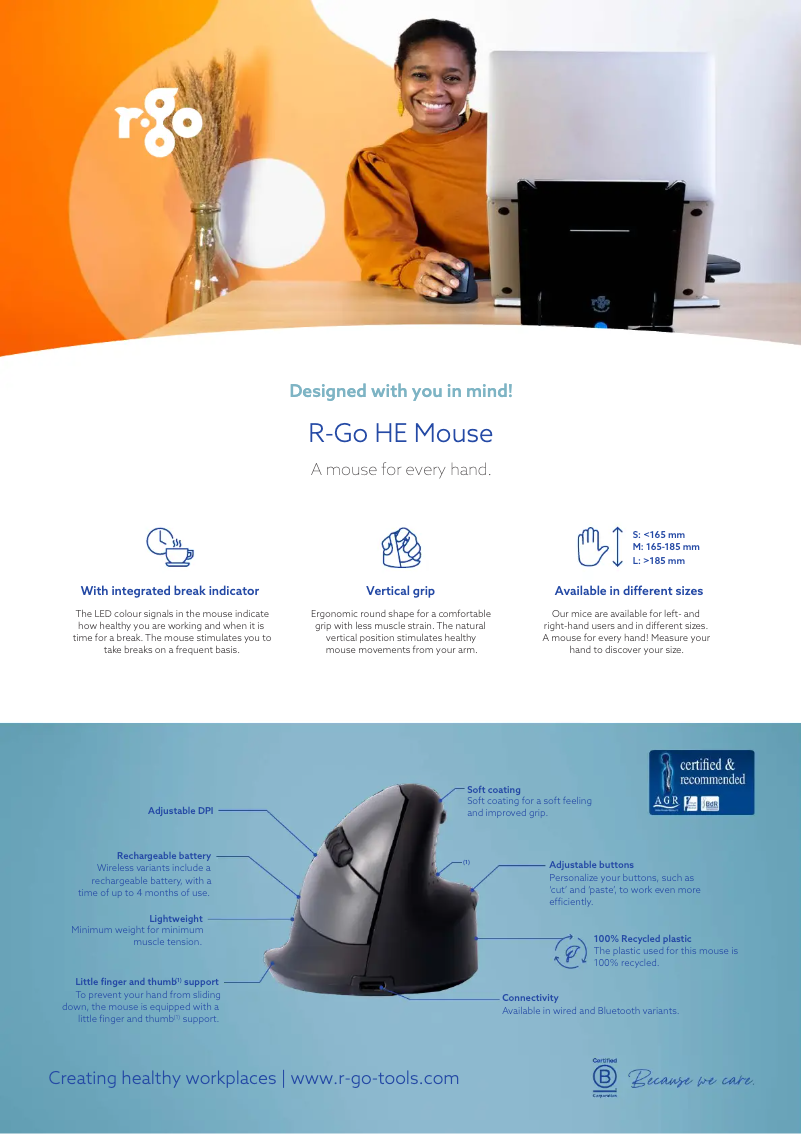 Page n°1 - Fiche technique R-Go Tools HE Break