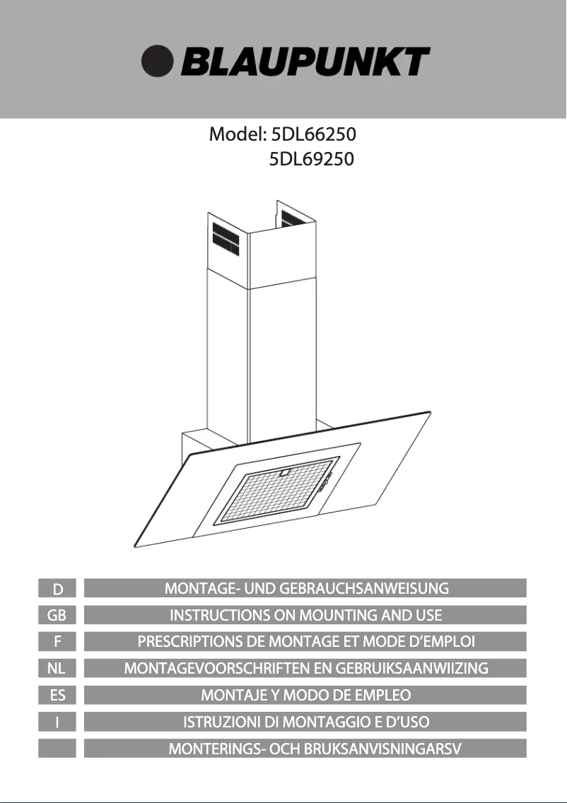 Image de la première page du manuel de l'appareil 5DL66250