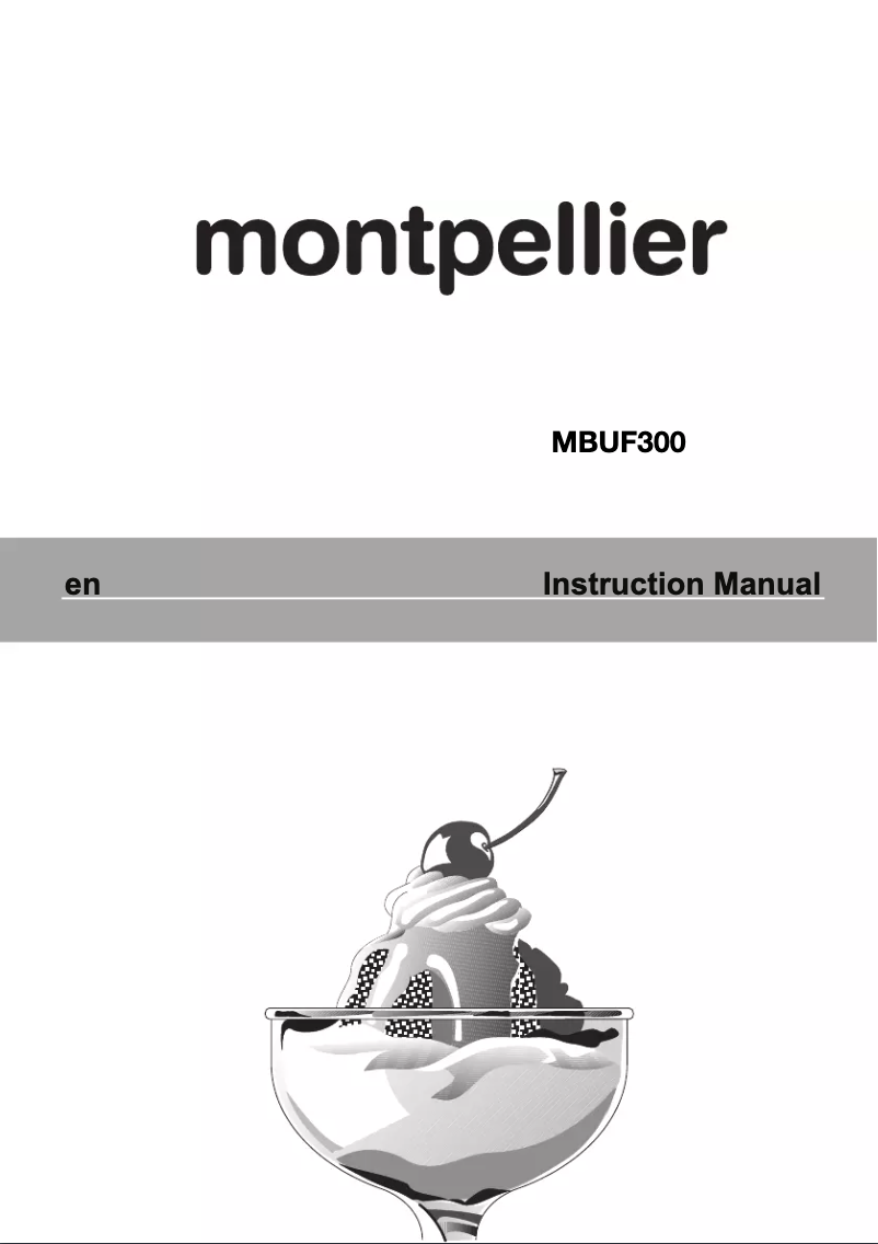 Page 1 de la notice Manuel utilisateur Montpellier MBUF300