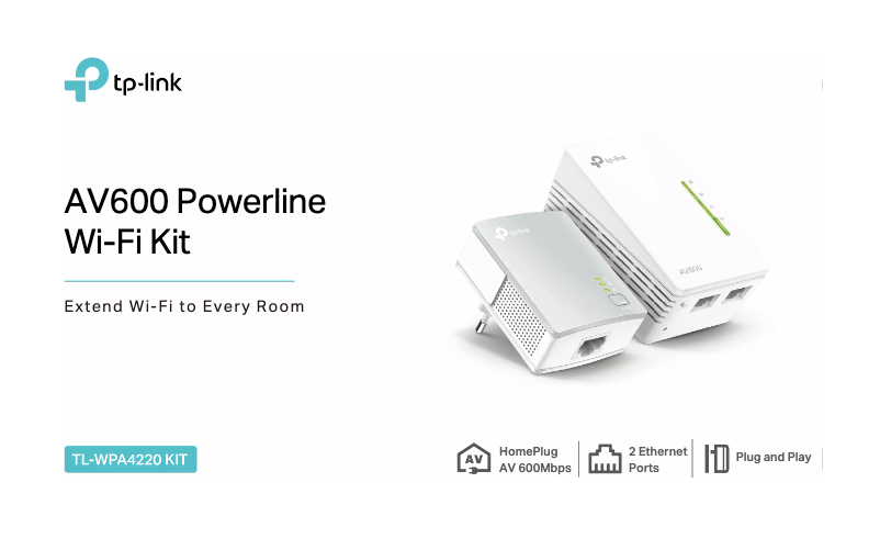 Page 1 de la notice Fiche technique TP-Link AV500