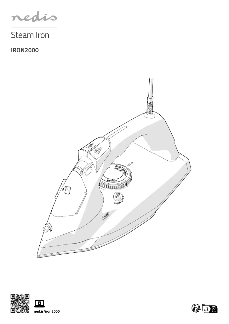 Page 1 de la notice Manuel utilisateur Nedis IRON2000