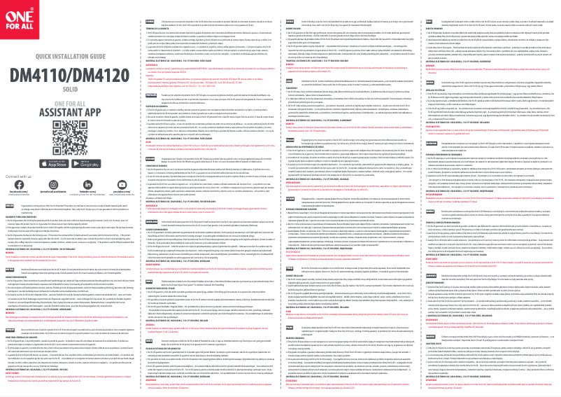 Image de la première page du manuel de l'appareil DM 4120