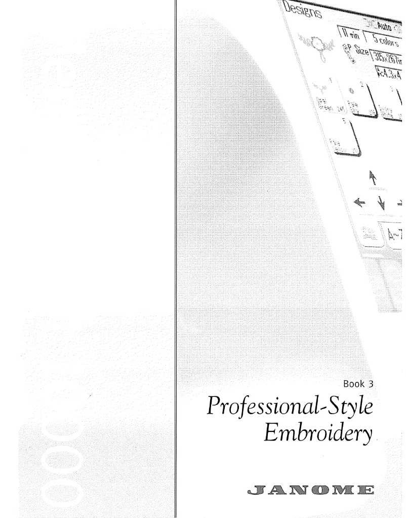 Page 1 de la notice Manuel utilisateur Janome Memory Craft 10000