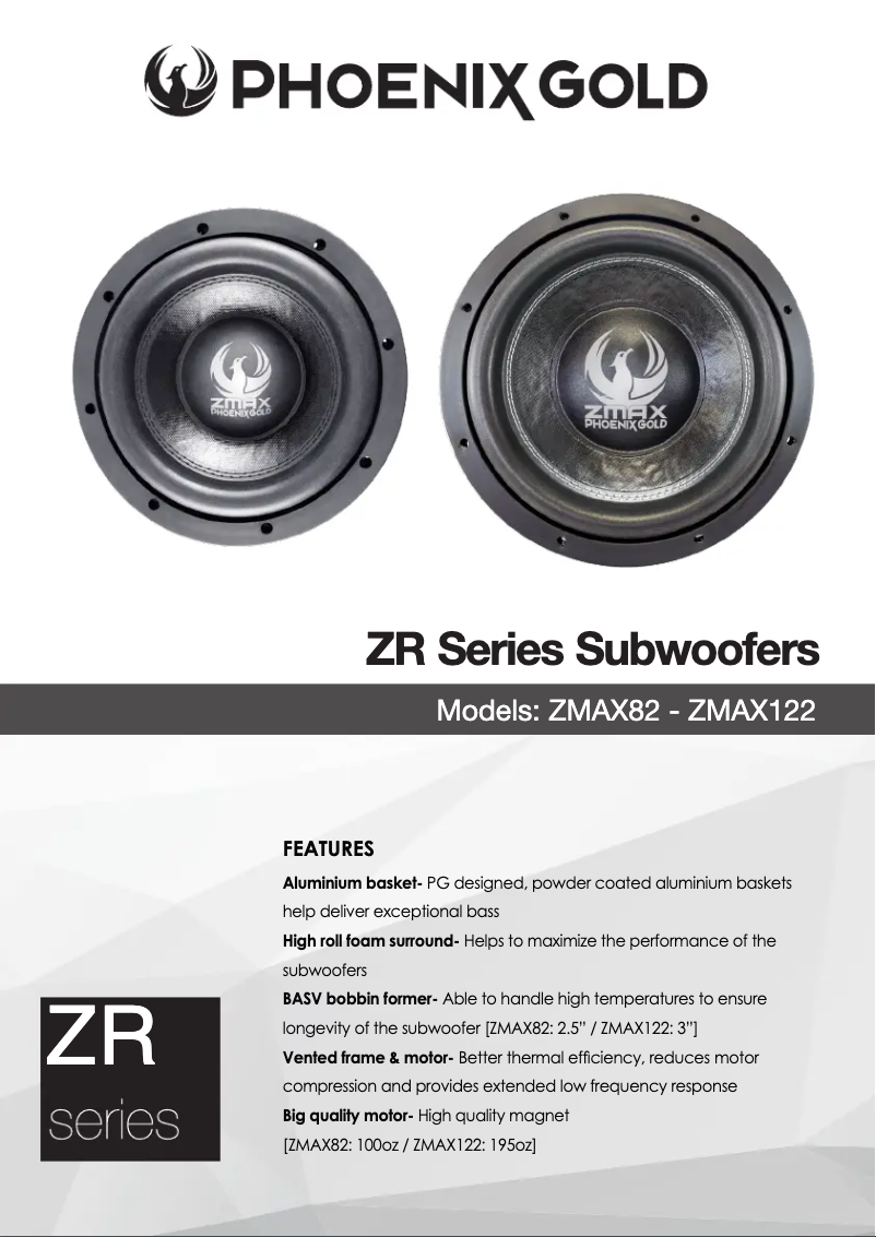 Page 1 of the manual User Manual Phoenix Gold ZMAX82