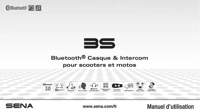 Page n°1 - Manuel utilisateur Sena 3S