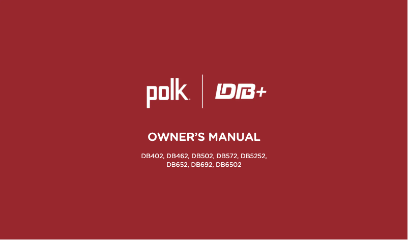 Imagen de la primera página del manual del dispositivo DB692