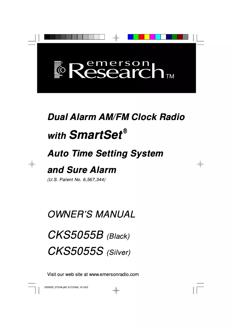 Página 1 del manual Manual de usuario Emerson CKS5055