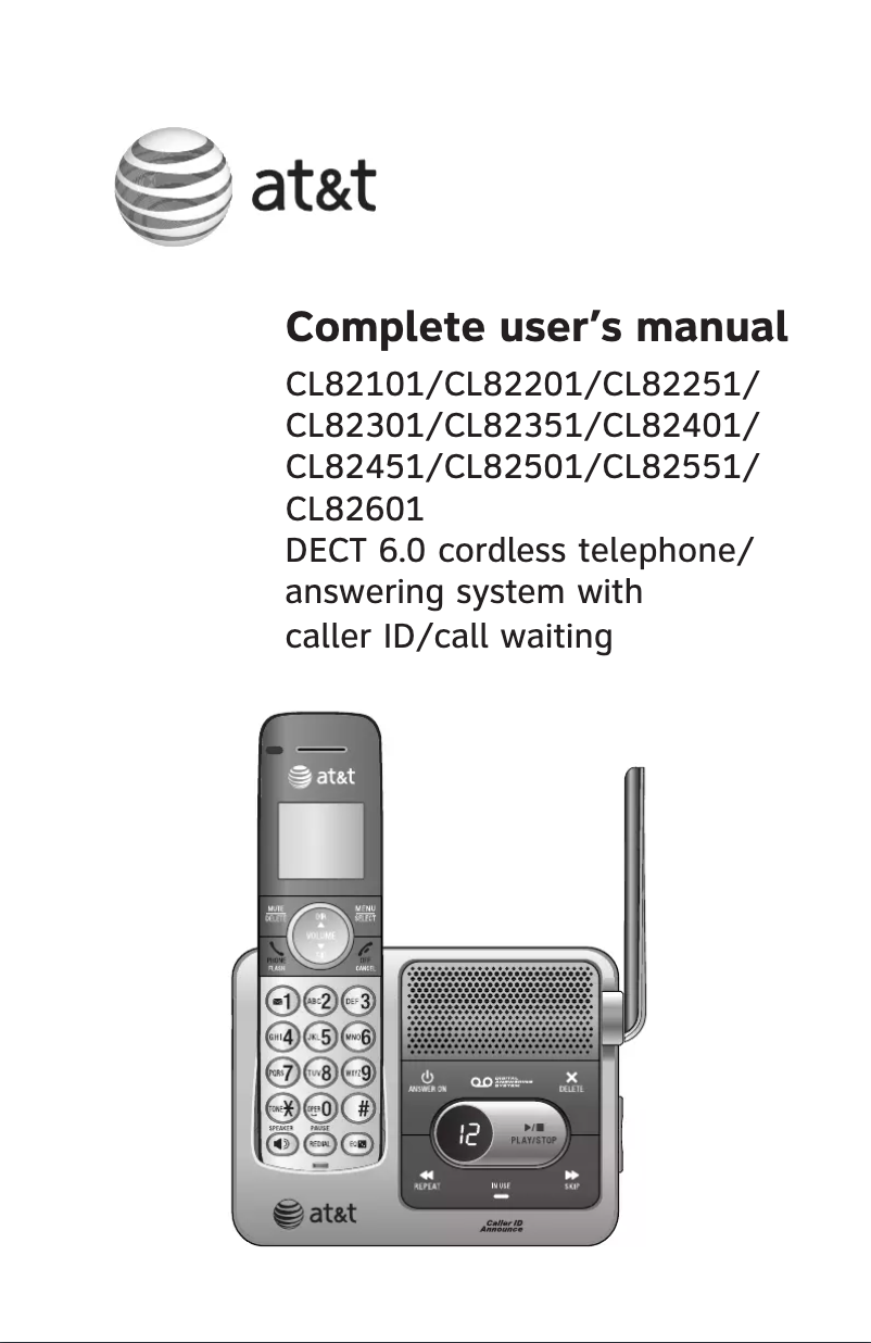 Imagen de la primera página del manual del dispositivo CL82201