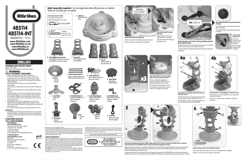 Image de la première page du manuel de l'appareil 485114