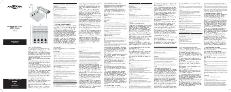 Página 1 del manual Manual de usuario Ansmann Basic IV