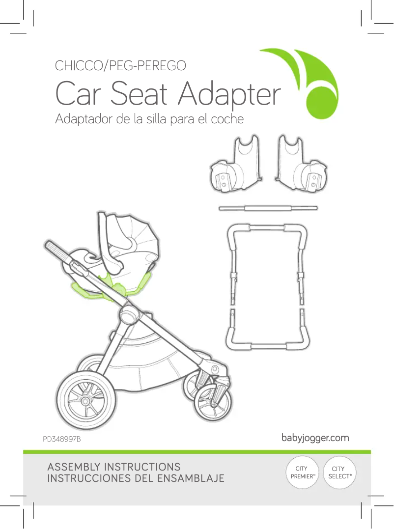 Page 1 de la notice Manuel utilisateur Baby Jogger Click Connect