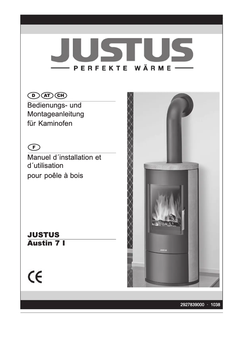 Page 1 de la notice Manuel utilisateur Justus Austin 7