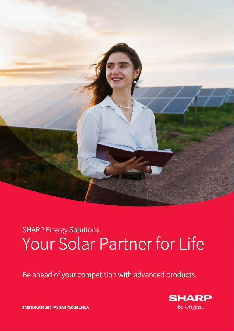 Page 1 de la notice Brochure Sharp NUJD540