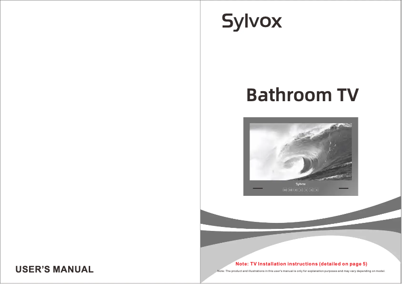 Page n°1 - Manuel utilisateur SYLVOX BT32A2KHGB