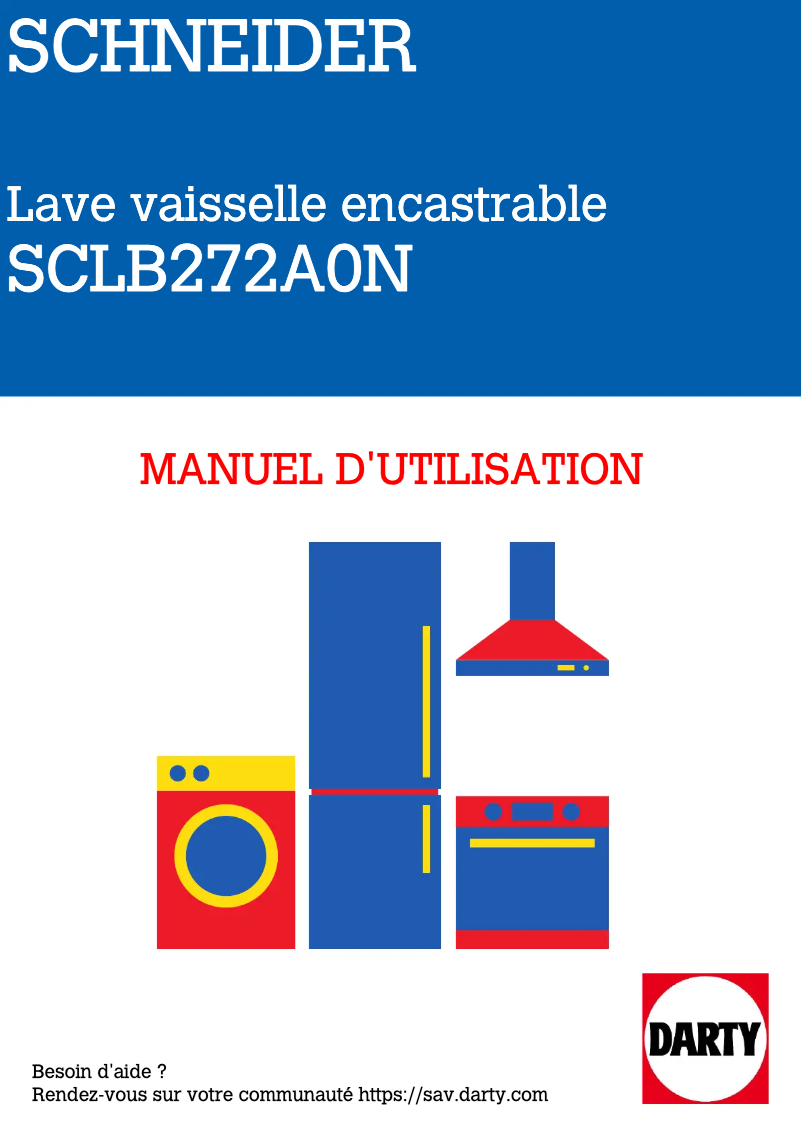Page n°1 - Manuel utilisateur Schneider SCLB272A0N