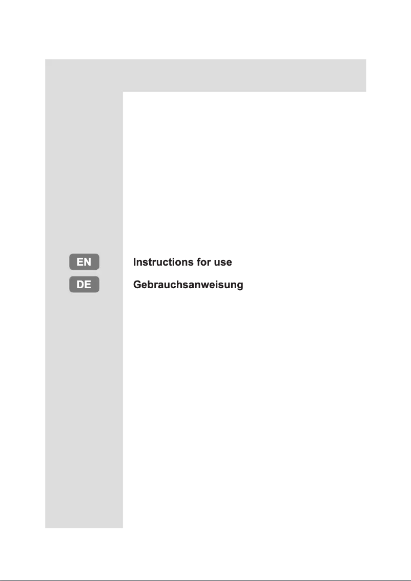 Image de la première page du manuel de l'appareil PRCI 336 A++