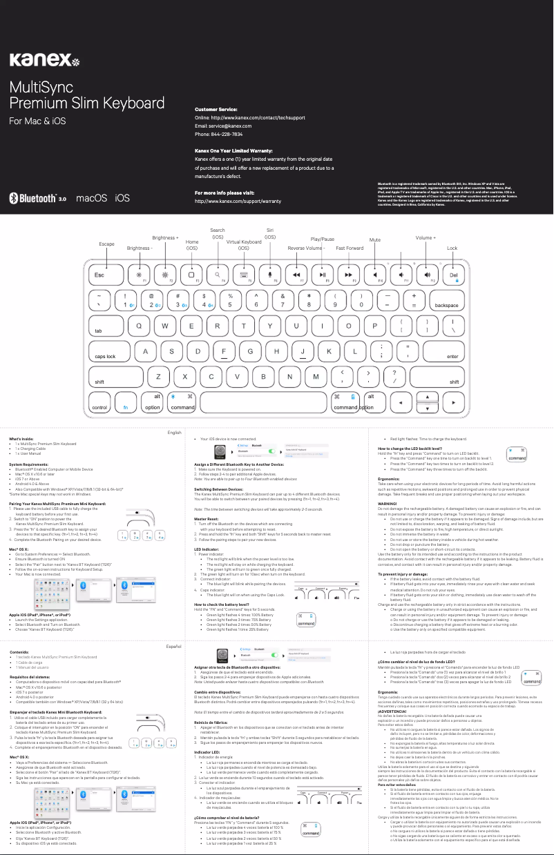 Image de la première page du manuel de l'appareil K166-1126