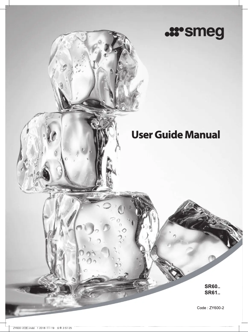 Page 1 de la notice Manuel utilisateur Smeg SR611