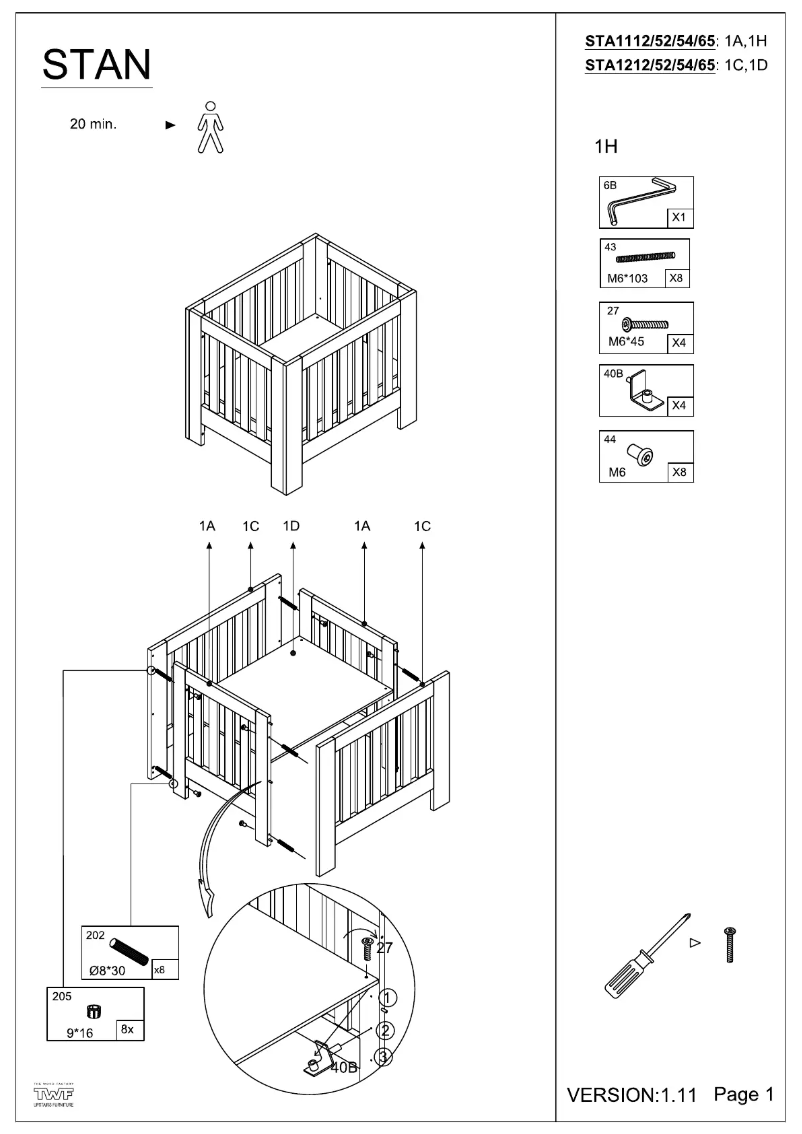 Image de la première page du manuel de l'appareil Stan