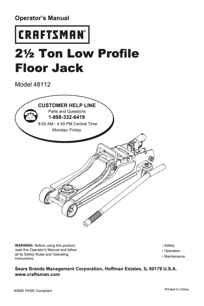 Image de la première page du manuel de l'appareil 48112