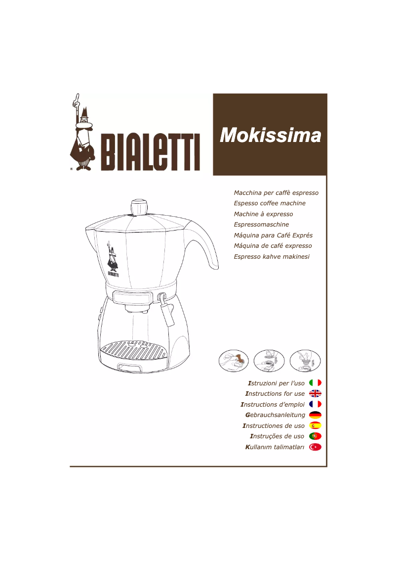 Imagen de la primera página del manual del dispositivo Mokissima CF43