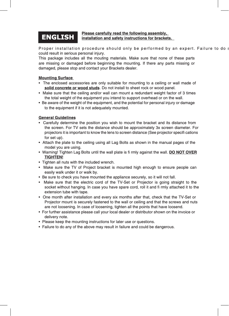 Page 1 de la notice Manuel utilisateur Konig TVS-KN-AVS500