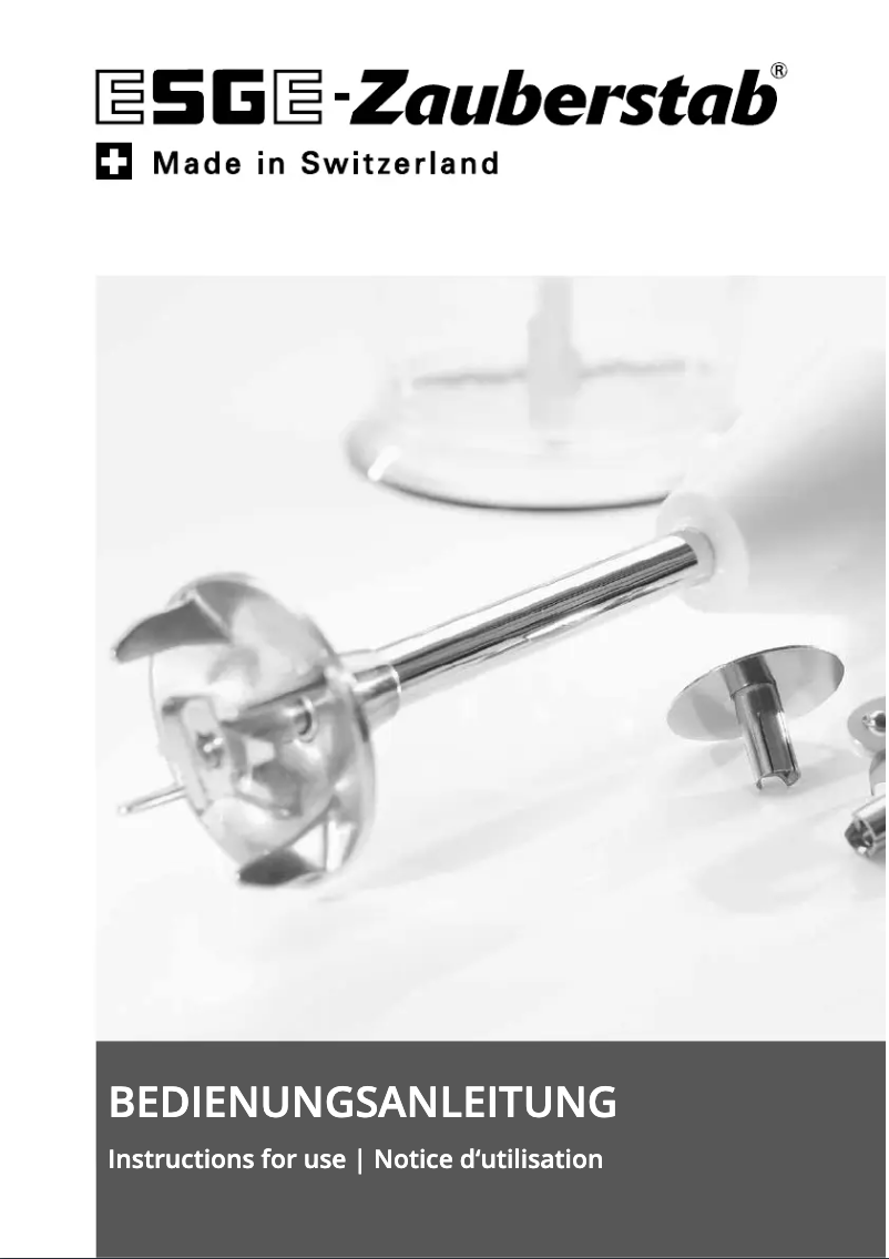 Page n°1 - Manuel utilisateur Unold E 120