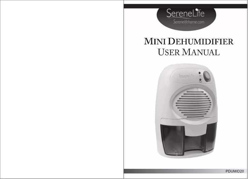 Image de la première page du manuel de l'appareil PDUMID20