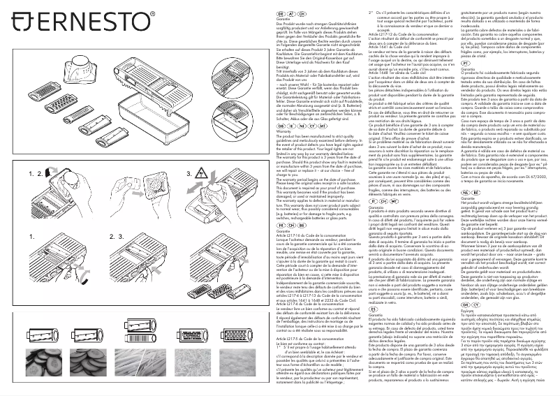 Página 1 del manual Manual de usuario Ernesto IAN 290261