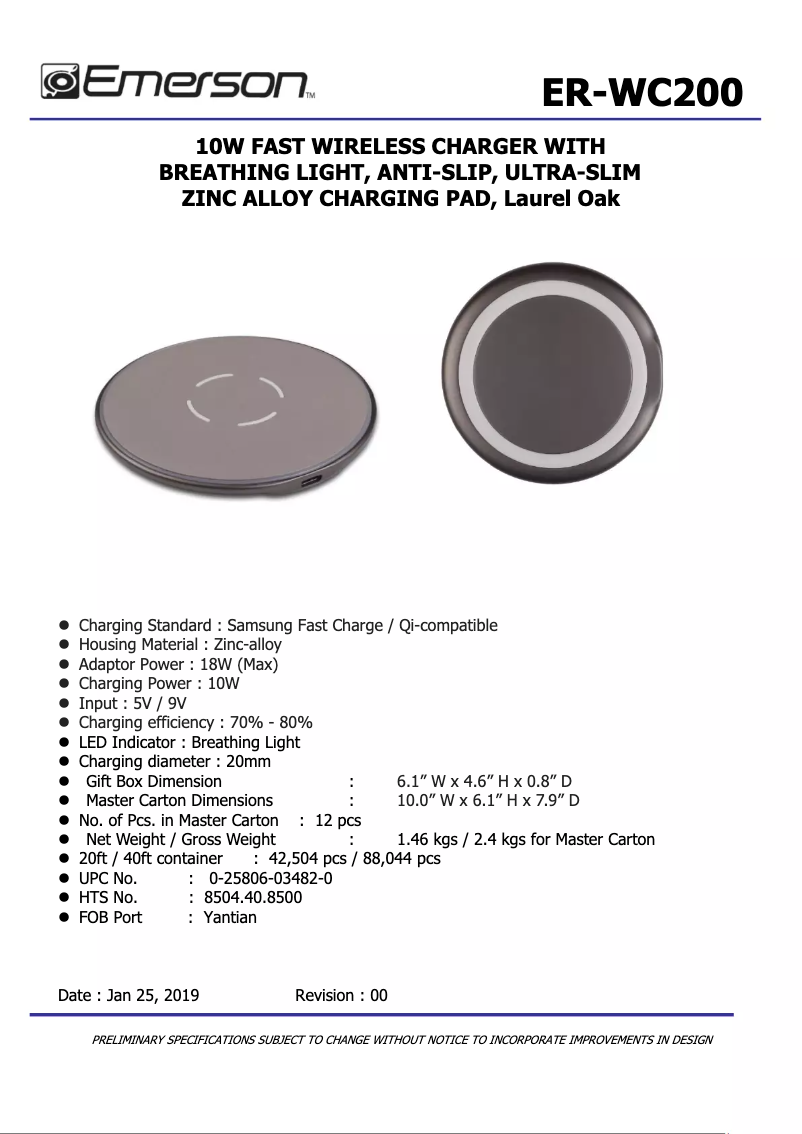 Image de la première page du manuel de l'appareil ER-WC200