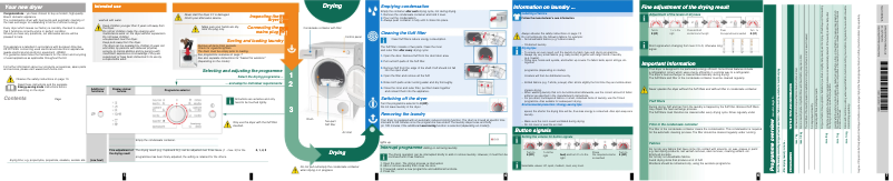 Page 1 de la notice Manuel utilisateur Bosch WTW86167SN
