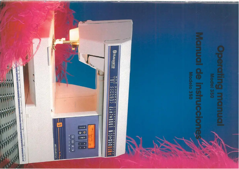 Page 1 de la notice Manuel utilisateur Husqvarna-Viking 350