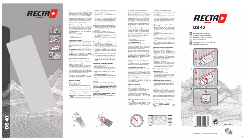 Imagen de la primera página del manual del dispositivo DS-40