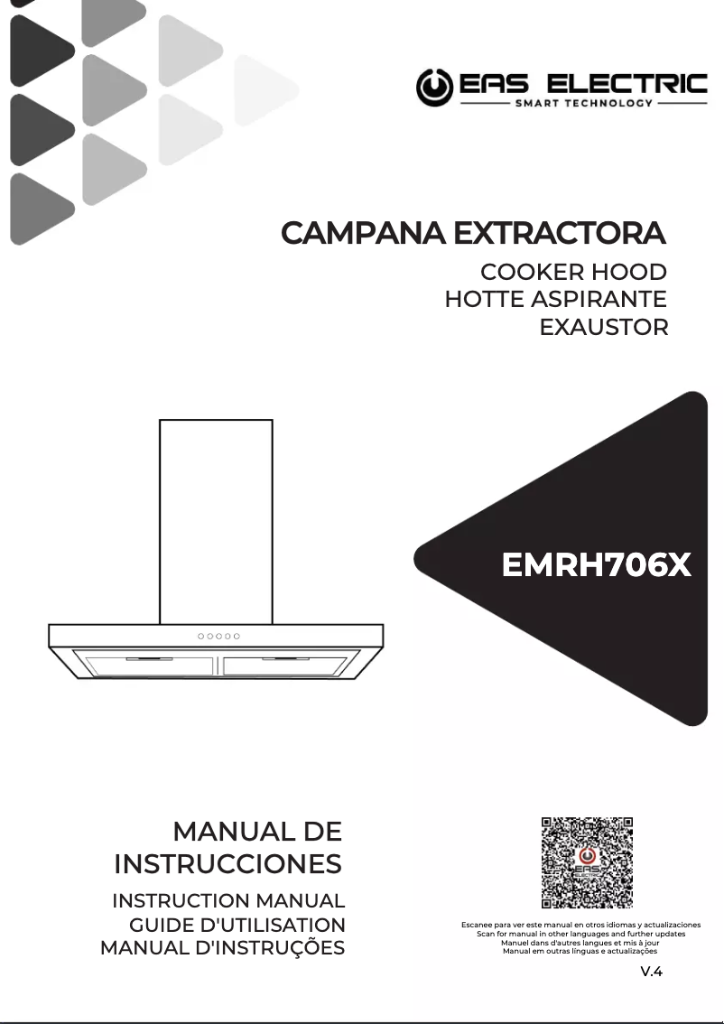 Page n°1 - Manuel utilisateur EAS Electric EMRH706X