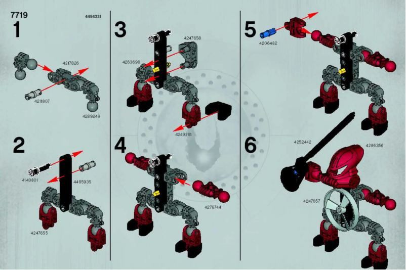 Image de la première page du manuel de l'appareil QUICK Good Guy Red