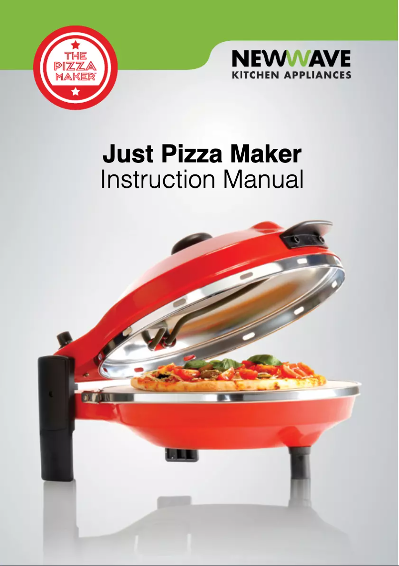 Page n°1 - Manuel utilisateur Newwave Just Pizza