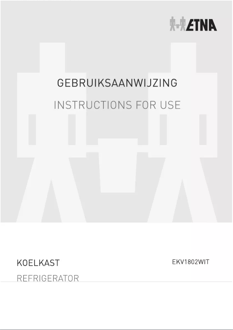 Page 1 de la notice Manuel utilisateur Etna EKV1802