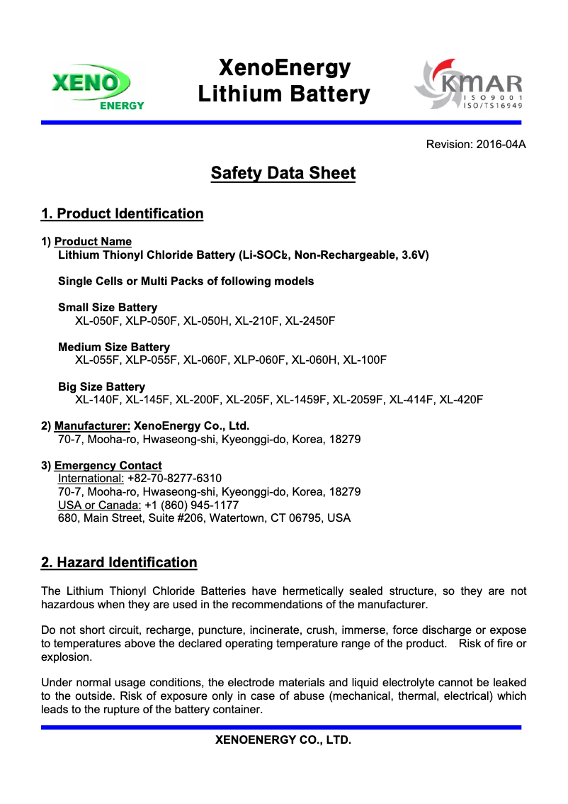 Page 1 de la notice Fiche technique Comark N2011