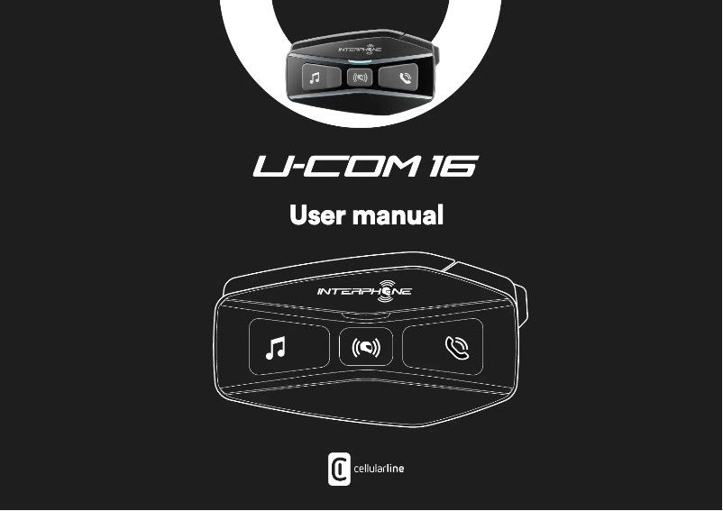 Page 1 de la notice Manuel utilisateur Interphone U-COM 16