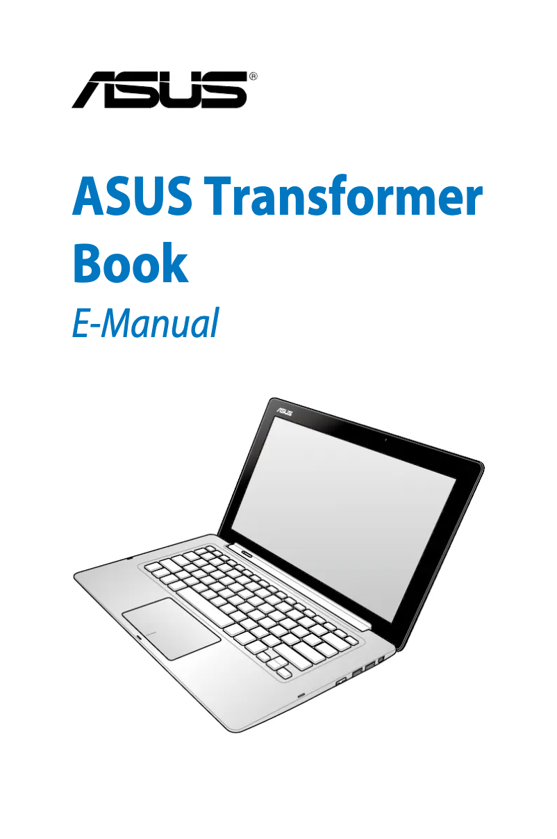 Page 1 de la notice Manuel utilisateur Asus Transformer Book TX300CA