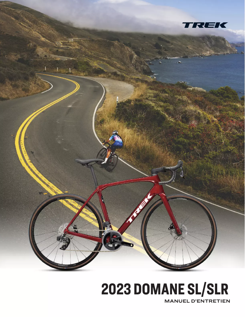Page 1 de la notice Manuel utilisateur Trek Domane SLR 9 AXS Gen 4