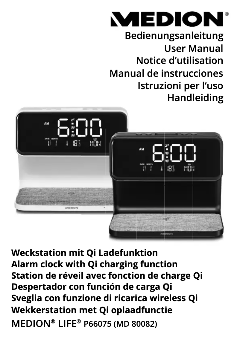 Image de la première page du manuel de l'appareil LIFE P66075 (MD 80082)