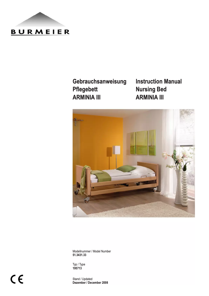 Página 1 del manual Manual de usuario Burmeier Arminia III