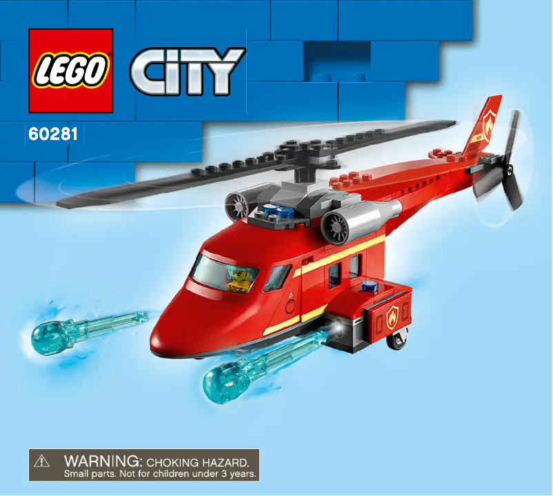 Page 1 de la notice Manuel utilisateur Lego City 60281