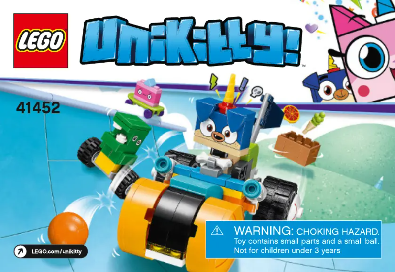 Image de la première page du manuel de l'appareil Unikitty 41452