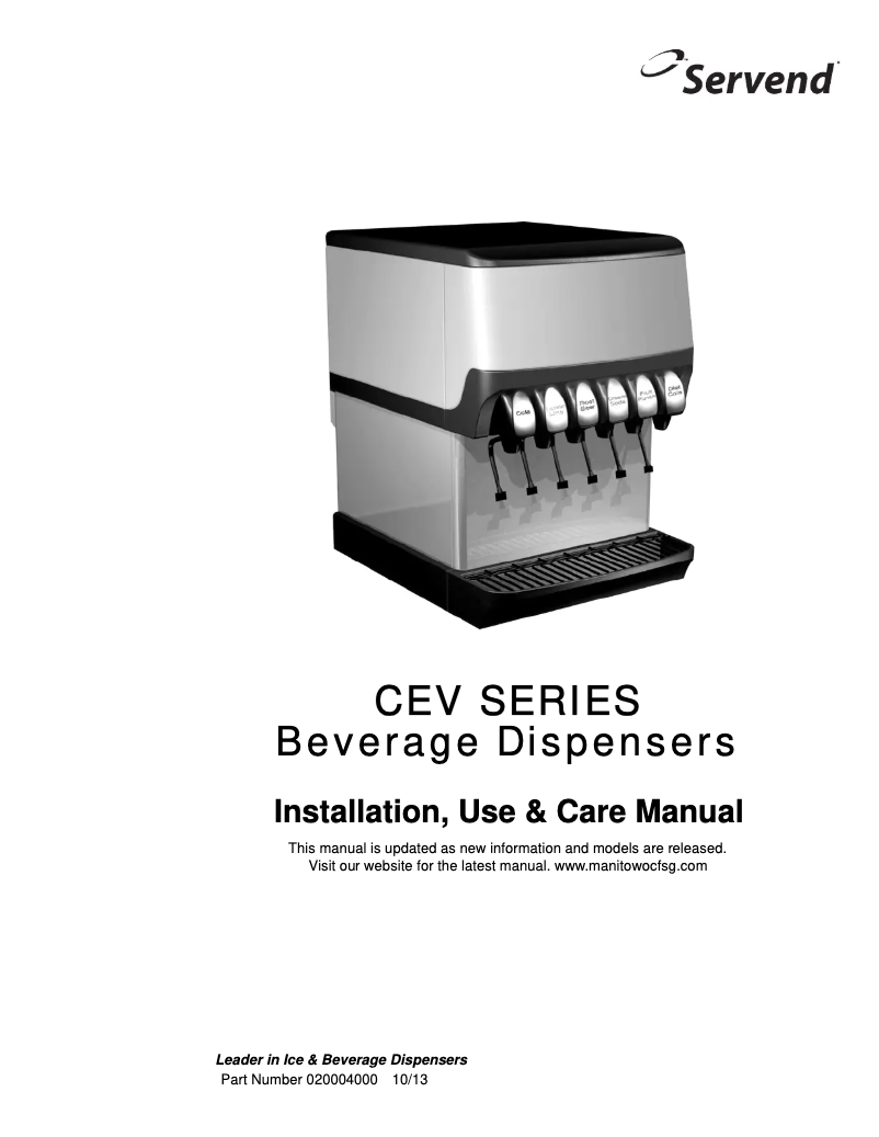 Image de la première page du manuel de l'appareil CEVj-30