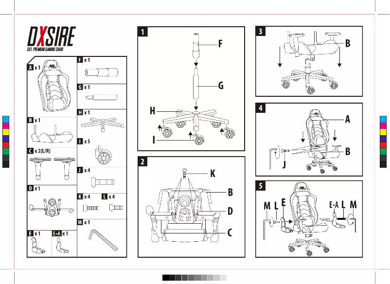 Page 1 de la notice Manuel utilisateur DXSIRE DX1